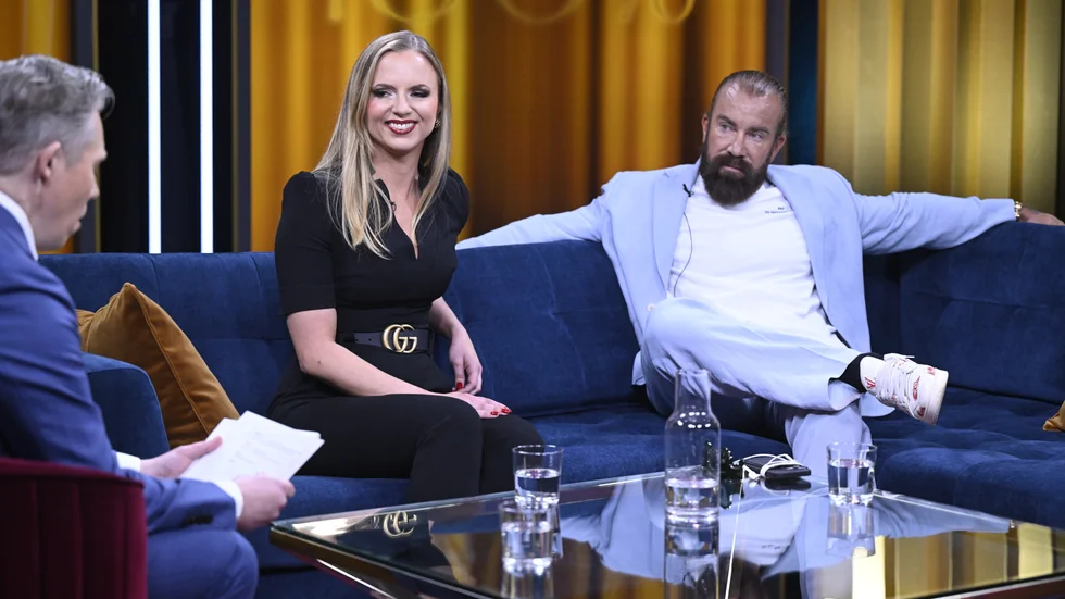 Sara Skyttedal Dihang och Jan- Emanuel Johansson har lanserat "Folklistan" inför EU-valet den 9 juni. 