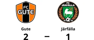 Gute vann hemma mot Järfälla