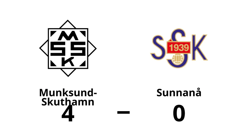 Munksund/Skuthamns SK vann mot Sunnanå SK