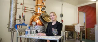 Spritsatsningen: Hon exporterar till Storbritannien och Finland