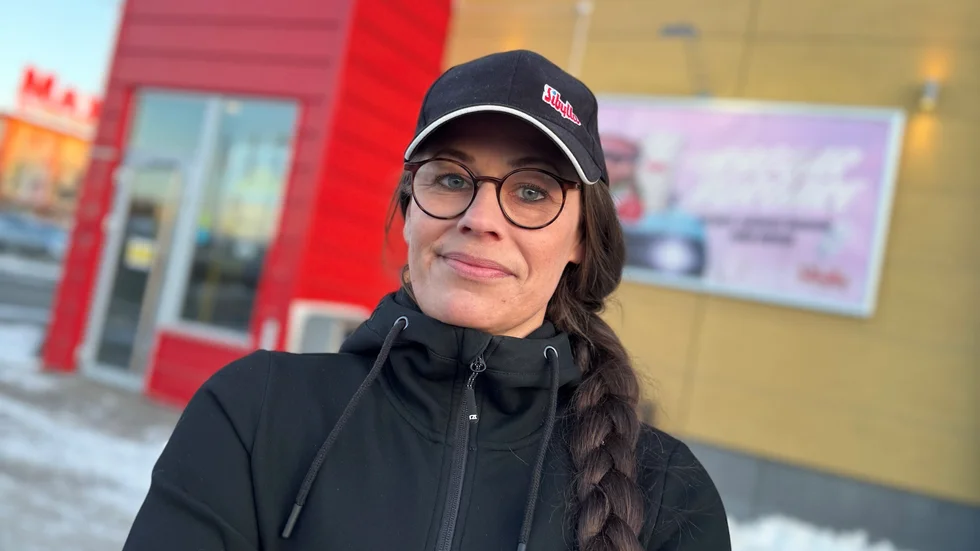 "Läget är super. Det är en väldigt stor handelsplats, det rör sig folk där från morgon till kväll", säger Elin Lindgren om Storheden.