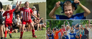 Högsommarvärme och fotbollsfest