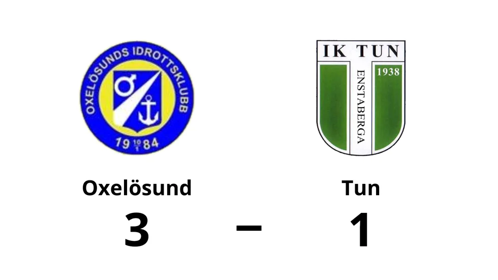 Oxelösunds IK vann mot IK Tun