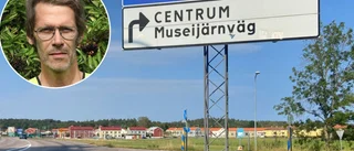 Marken grävs upp i jakt på husgrund – cykelbana stängs av