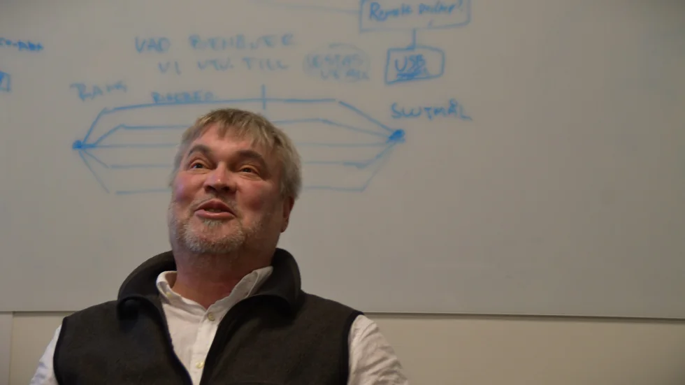 Entreprenören Claes Drougge räknar med att ACC Innovation kommer skapa nya jobb i både Västervik och Åtvidaberg. 