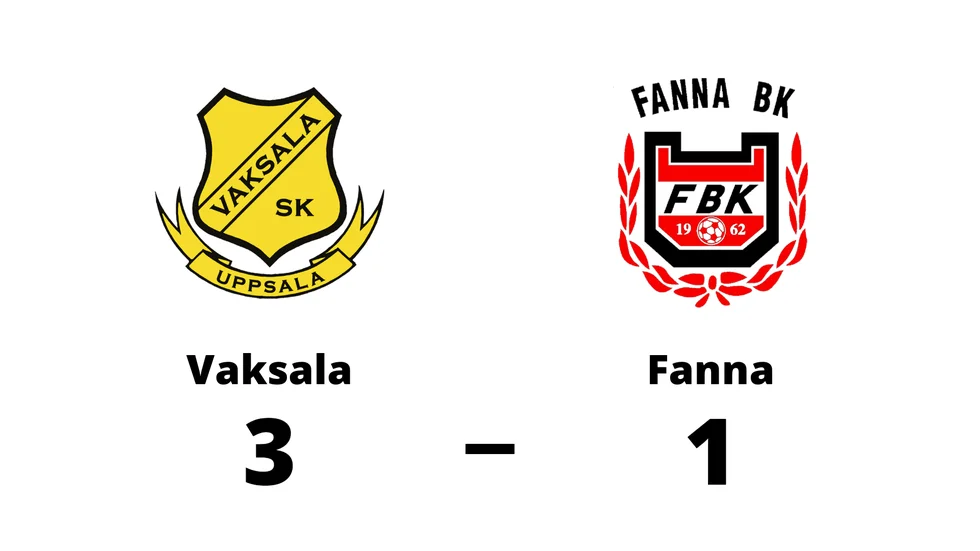 Vaksala SK vann mot Fanna BK