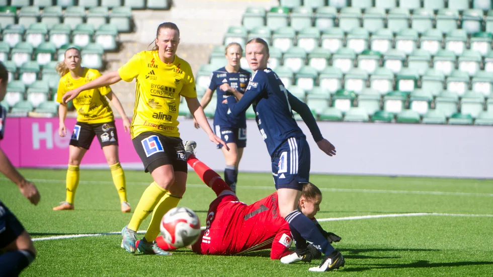 Gusk mötte Sundsvall i premiäromgången av elitettan.