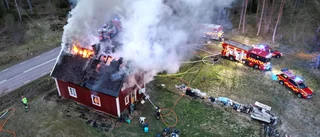 Efter storbranden i villan – nu har misstänkt man häktats