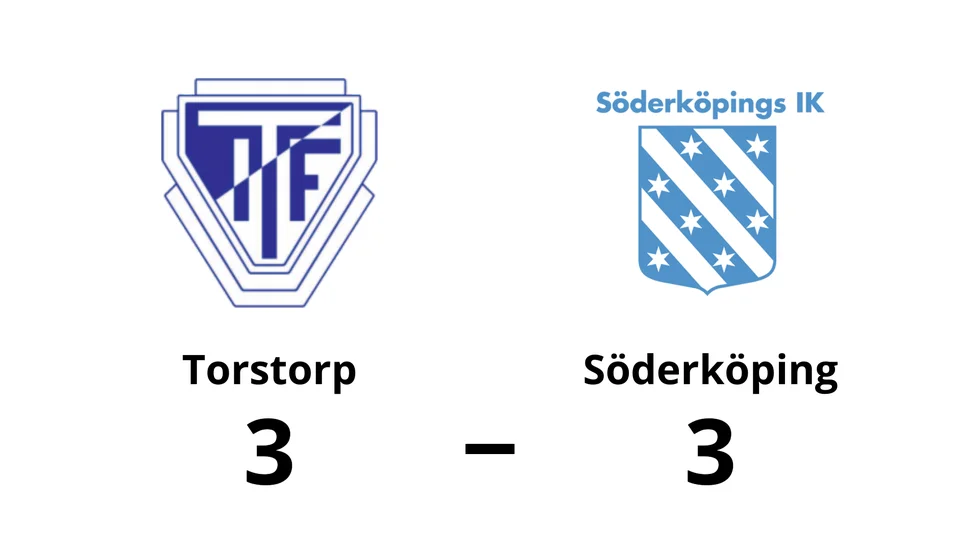 Torstorps IF spelade lika mot Söderköpings IK
