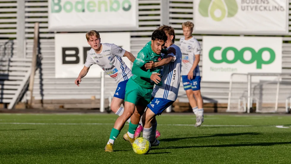 Renan Faustini har gjort mål i två av fyra spelade derbyn mot IFK Luleå.