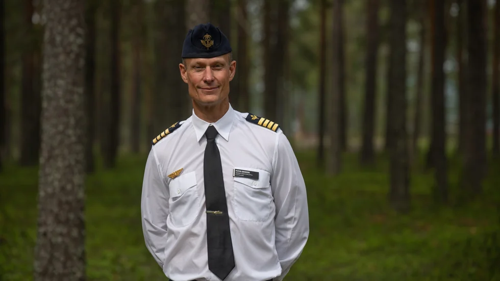 Flottiljchefen överste Peter Greberg, Norrbottens flygflottilj, är positivt förväntansfull inför hur DCA-avtalet kan komma att påverka F 21.