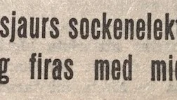 Piteå-Tidningen 15 maj 1949.