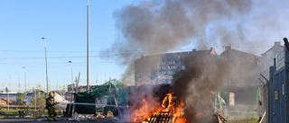 Brand i Boländerna – för andra gången på en dag
