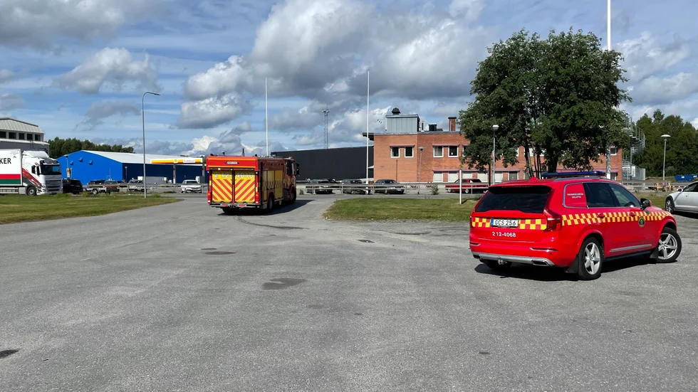 Räddningstjänsten ryckte ut till en rökutveckling på Hedensbyn på fredagen.