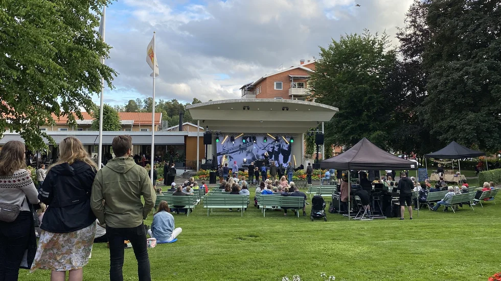 Så här såg det ut förra sommaren när Lustparken ägde rum i Stadsparken. I år flyttas dagsfestivalen till Djulö.
