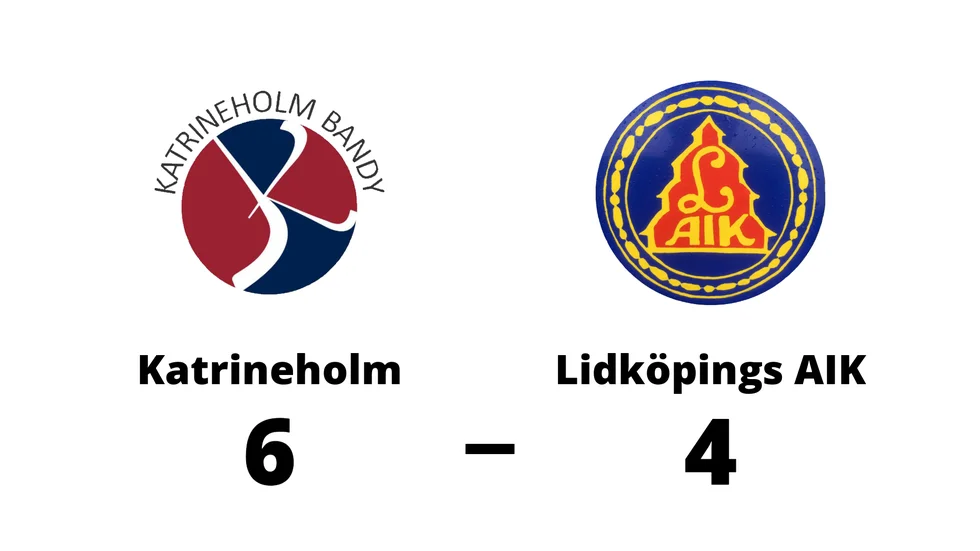 Katrineholm Bandy vann mot Lidköpings AIK
