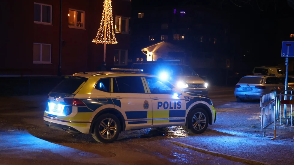 Det pågick en stor polisinsats i Uppsala på torsdagskvällen.
