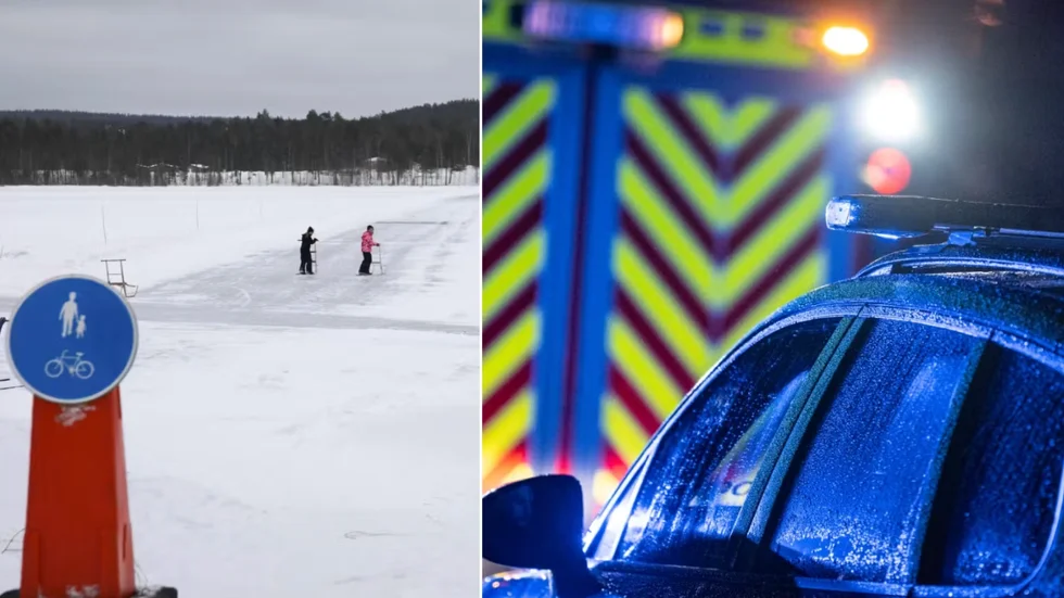 Larmet om olyckan kom in till SOS alarm strax efter klockan 21 på torsdagskvällen.