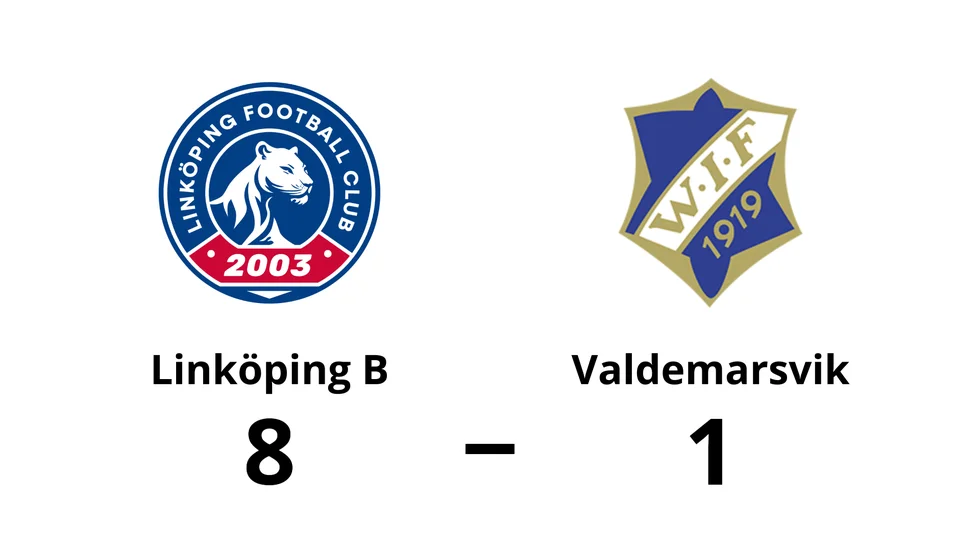 Linköpings FC B vann mot Valdemarsviks IF