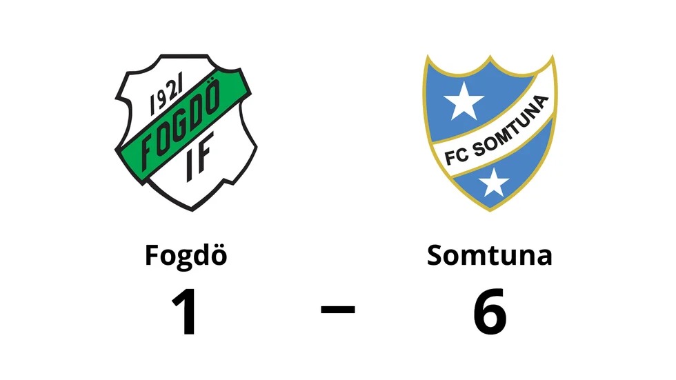 Fogdö IF förlorade mot FC Somtuna U