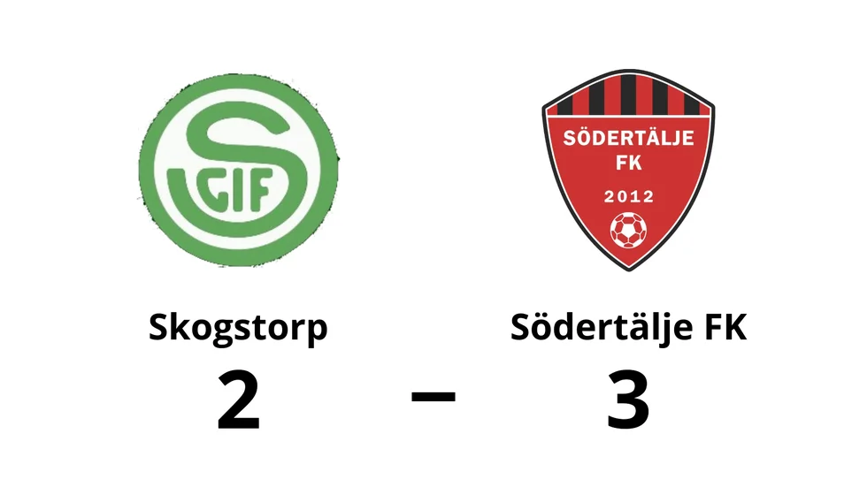Skogstorps GoIF förlorade mot Södertälje FK