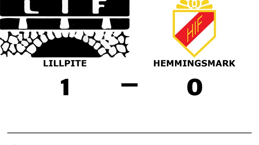 Lillpite IF vann mot Hemmingsmarks IF