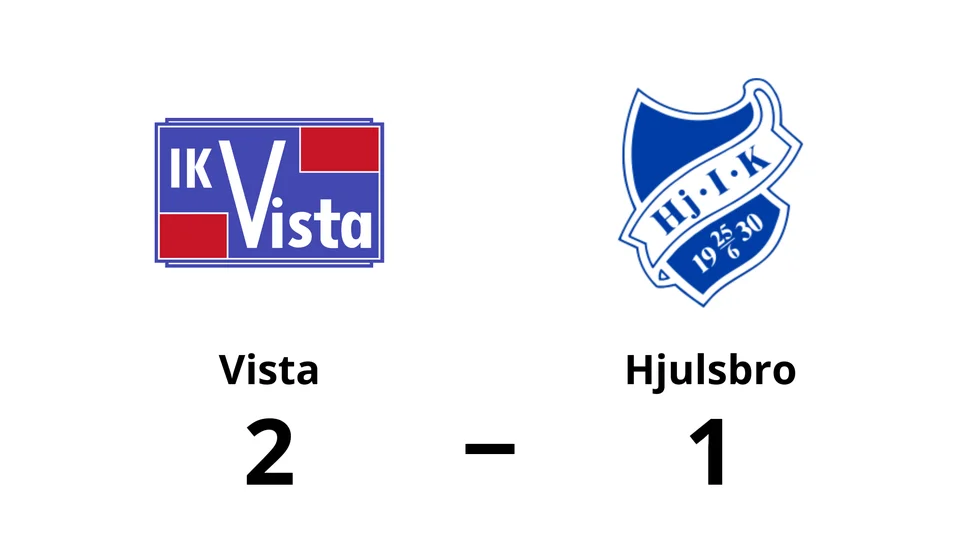 IK Vista vann mot Hjulsbro IK