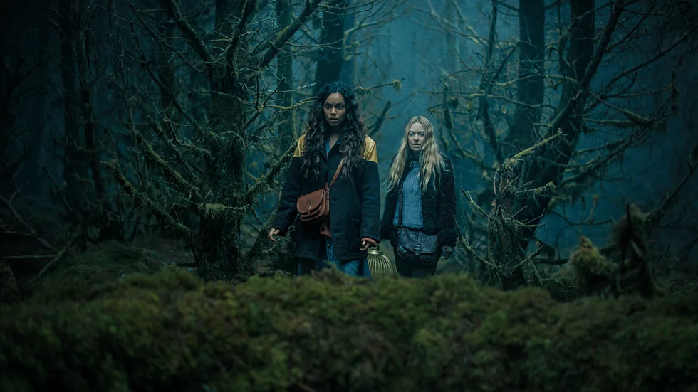 "The watchers" handlar om en grupp unga kvinnor som kör vilse i de irländska skogarna och jagas av mystiska monster.