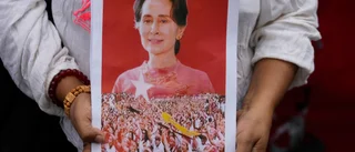 Aung San Suu Kyi har lämnat fängelset