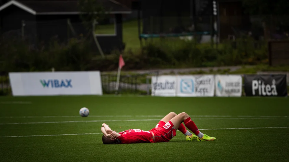 William Videhult gjorde mål och Piteå IF var på väg mot seger. Då kvitterade Nordic United på tilläggstid.