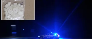 Polisen larmades om oljud – hittade partydrog i bostad