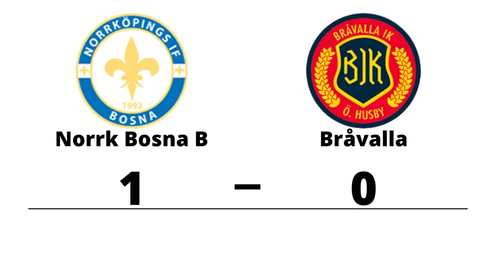 Norrköpings IF Bosna B vann mot Bråvalla IK