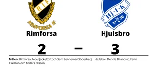 Hjulsbro vann tidiga seriefinalen mot Rimforsa