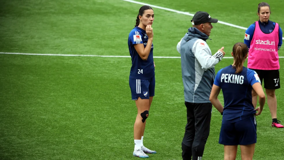 "Det ska mycket till för att IFK ska åka ur", säger Irma Cajlakovic.