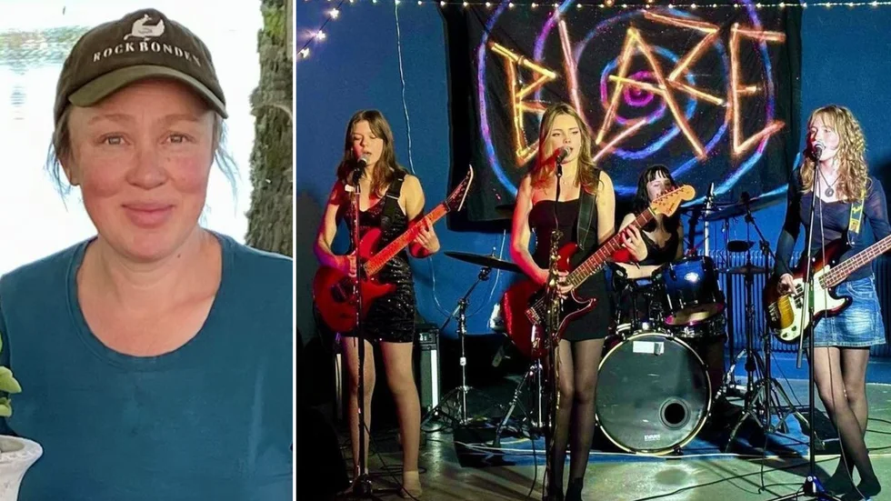 "Det är helt fantastiskt och de kommer utvecklas jättemycket av det här",  säger Linda Gustafsson inför helgens musikfestival, som arrangeras av två katrineholmsband. Ett av dem är Bläze, som består av Elsa Karlsson, Rebecka Eklöf, Elvira Henriksson samt Olga Rossetti.  