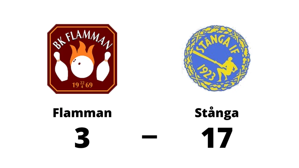 BK Flamman förlorade mot Stånga IF