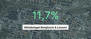 Aktiebolaget Bengtsson & Larsson redovisar marginal som slår branschsnittet