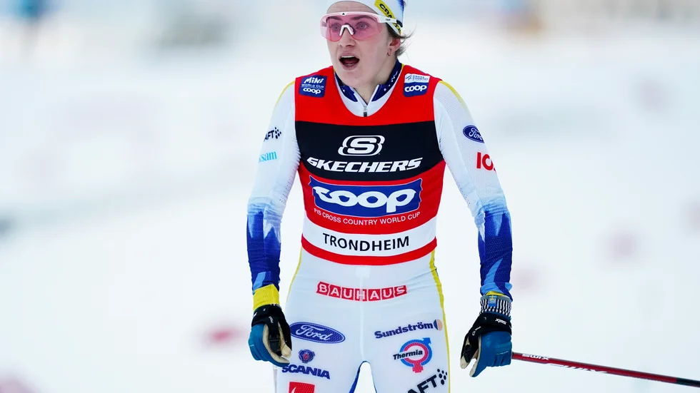 Ebba Andersson slutade trea.