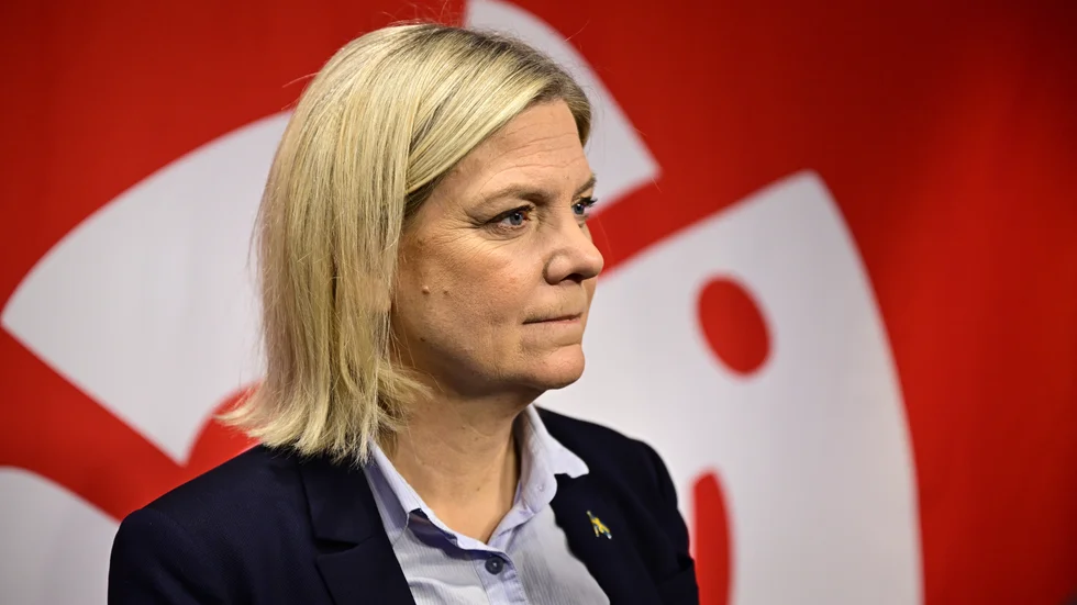 Socialdemokraternas partiordförande Magdalena Andersson (S). Arkivbild.