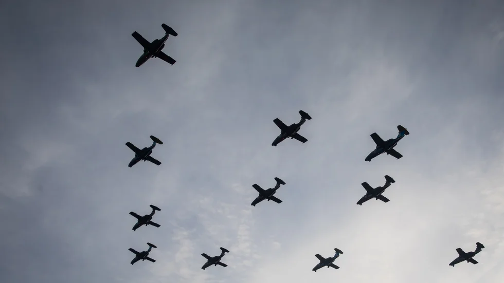 Julgransflygningen 2022.