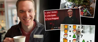Niclas vann UNT:s svåraste julkalendertävling hittills: "Klurigt"