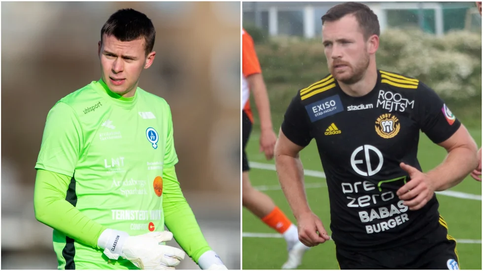Hugo Claesson och Emanuel Arvidsson. 