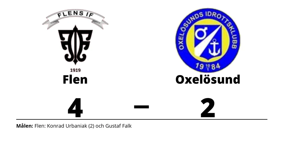 Flens IF vann mot Oxelösunds IK