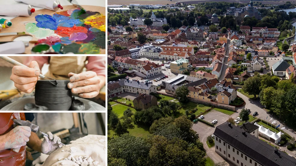 Vadstena konstrunda invigs på fredagen och pågår sedan hela helgen.