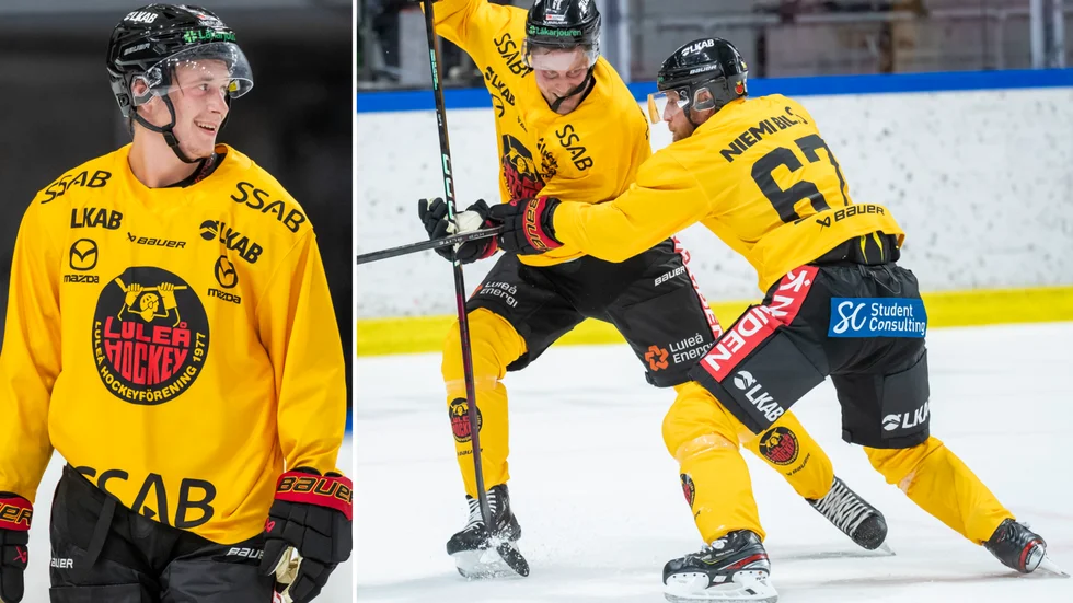 "Det är kul att köra extra med honom efter träningarna, och det hjälper mig mycket", säger Pontus Andreasson.