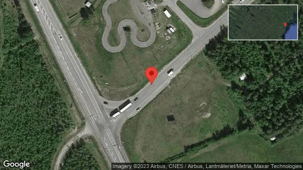 Broöppning ger stopp i trafiken på väg 506