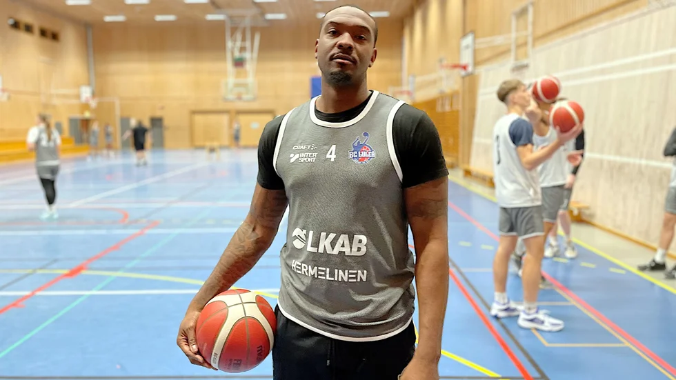 Ed Polite gör debut för BC Luleå.