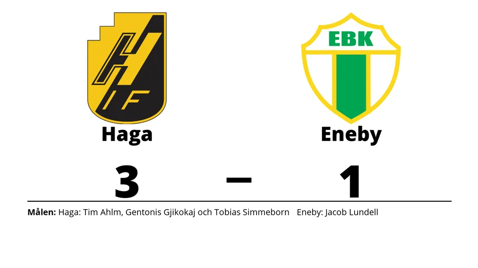 IF Haga vann mot Eneby BK