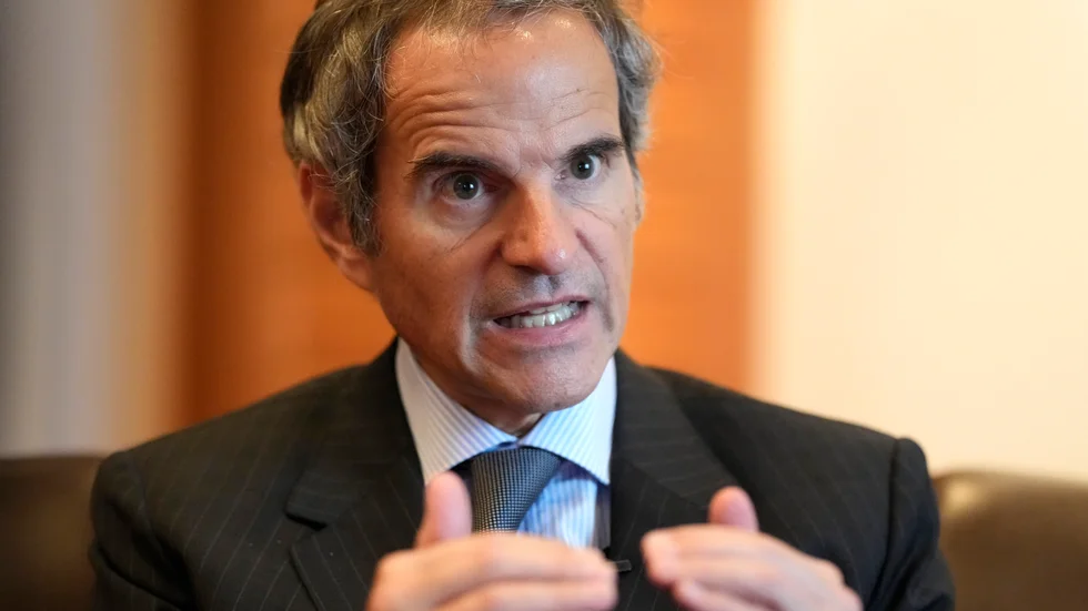 Rafael Grossi, chef för FN:s atomenergiorgan IAEA. Arkivbild.