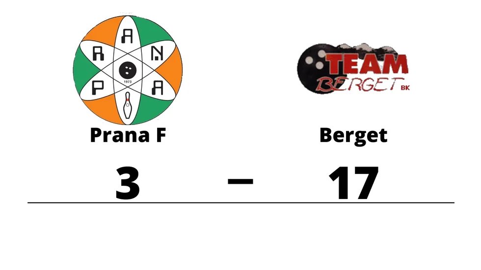 BK Prana F förlorade mot Team Berget BK